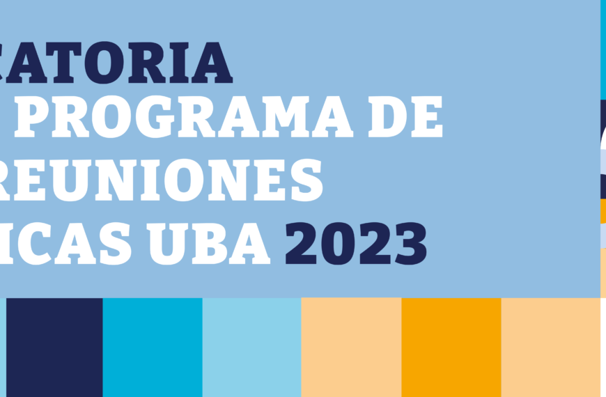 Programa de Apoyo Reuniones Científicas UBA 2023