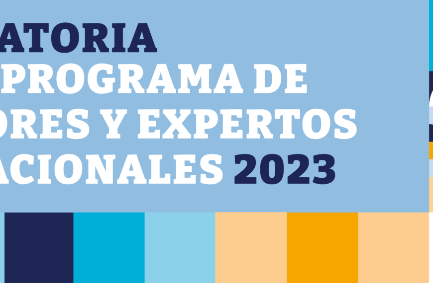 Programa de Profesores y Expertos Internacionales 2023