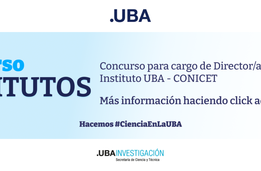 Concurso UBA – CONICET 2024