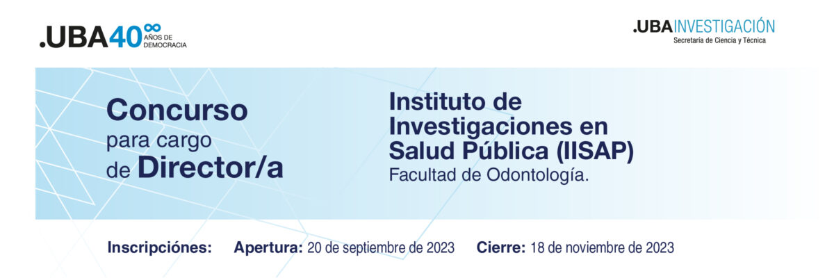 Concurso para cargo de Director/a de Instituto
