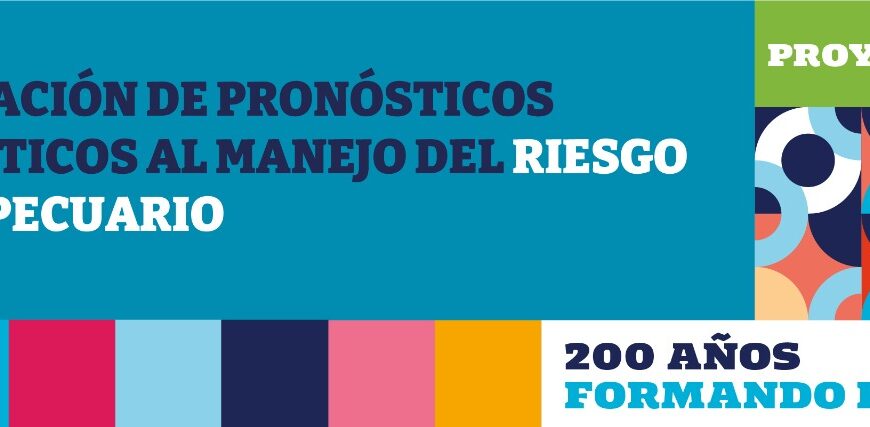 Historia de PDE: “APLICACIÓN DE PRONÓSTICOS CLIMÁTICOS AL MANEJO DEL RIESGO AGROPECUARIO”