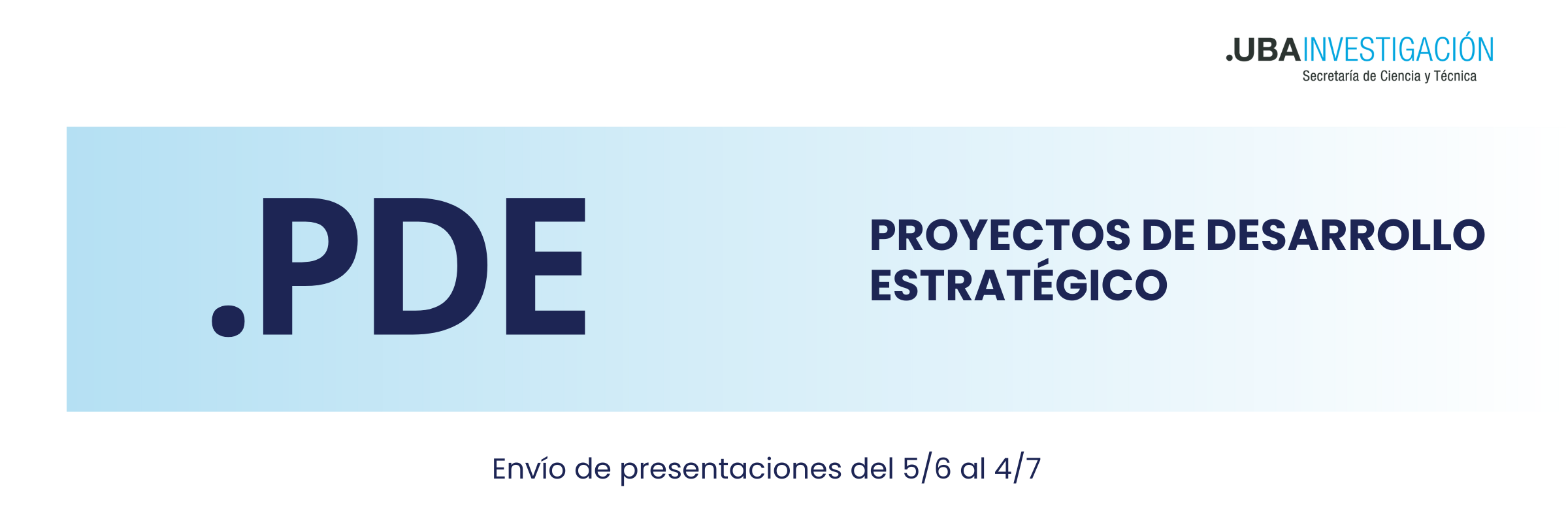 Proyectos de Desarrollo Estratégico 2026