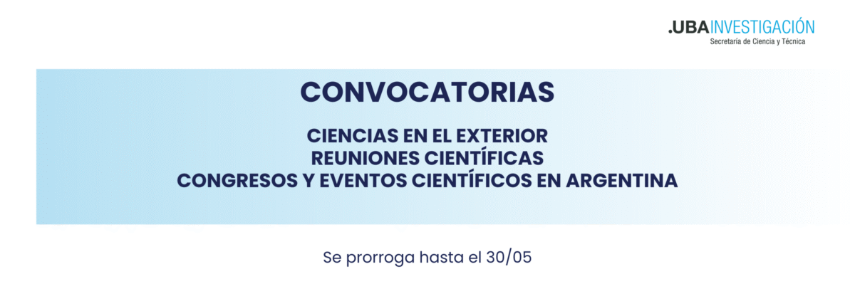 Convocatorias prorrogadas
