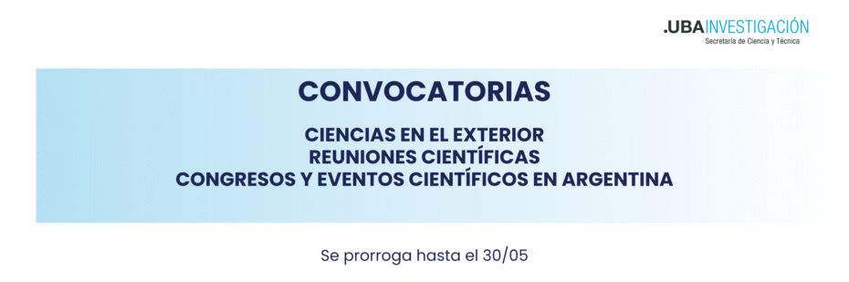 Convocatorias prorrogadas
