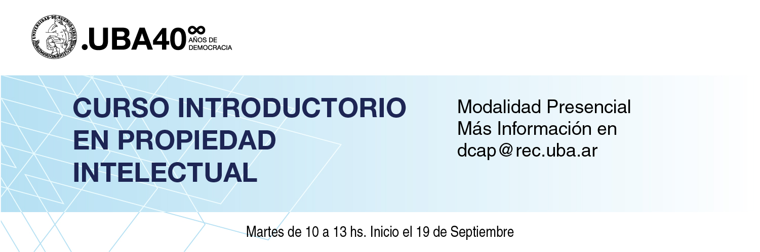 Curso introductorio en Propiedad Intelectual para NoDocentes