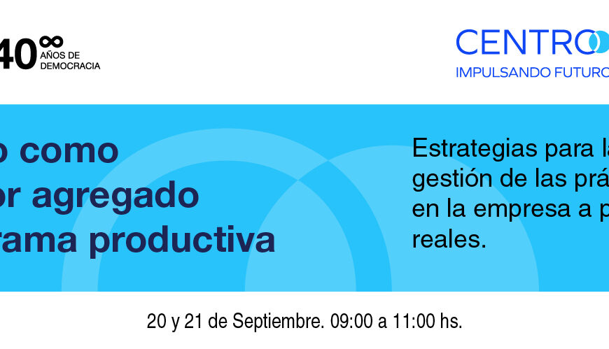 Capacitación: Género como un valor agregado a la trama productiva